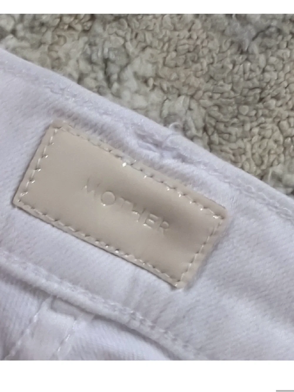 MOTHER The Hustler Ankle Fray Jeans Fairest Of Them All Size 29